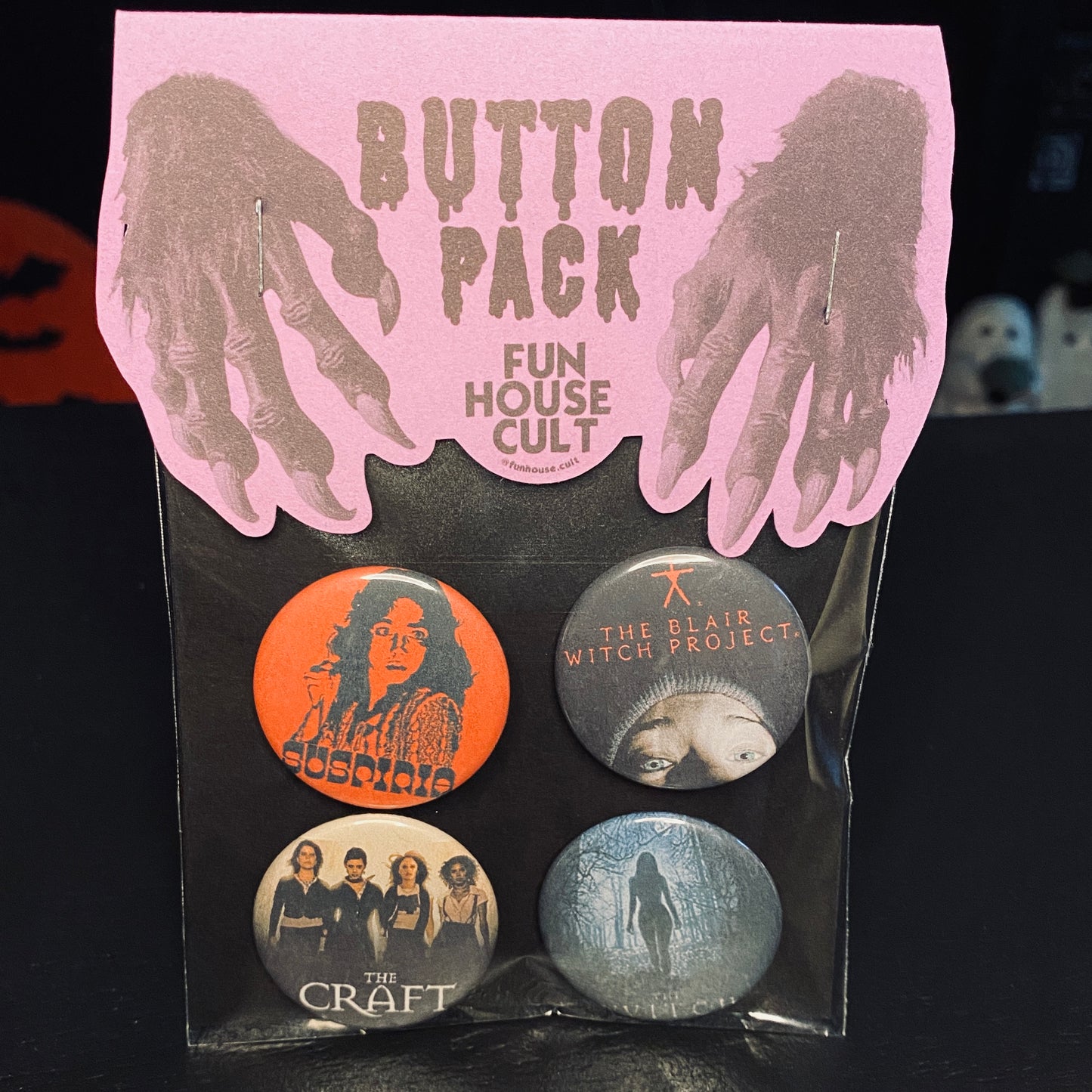 1.5” Button Packs!!