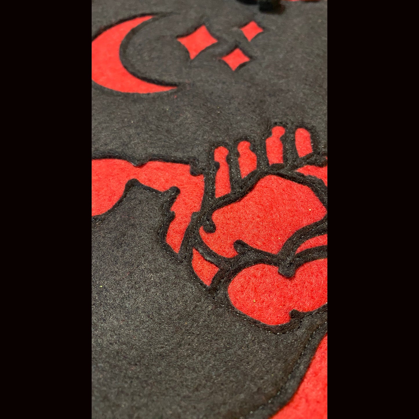 Felt Scorpion Banner