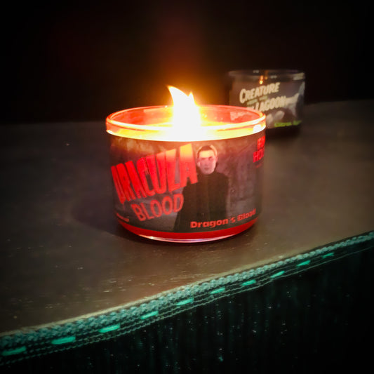 Dracula BLOOD Dragon's Blood Soy Wooden Wick Candle