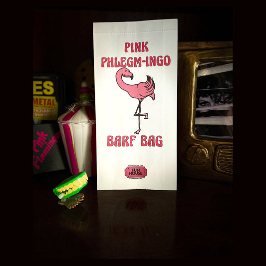 Pink Flamingos Barf Bag