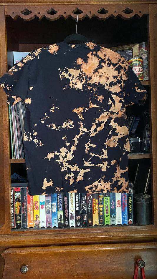 Samhain bleach dye shirt M