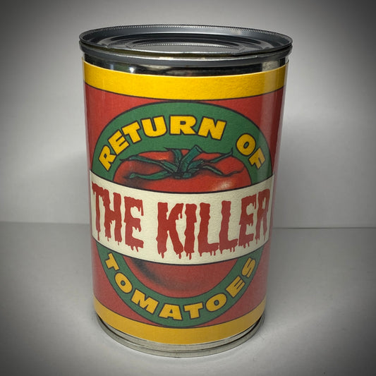 Return of the Killer Tomatoes stash can