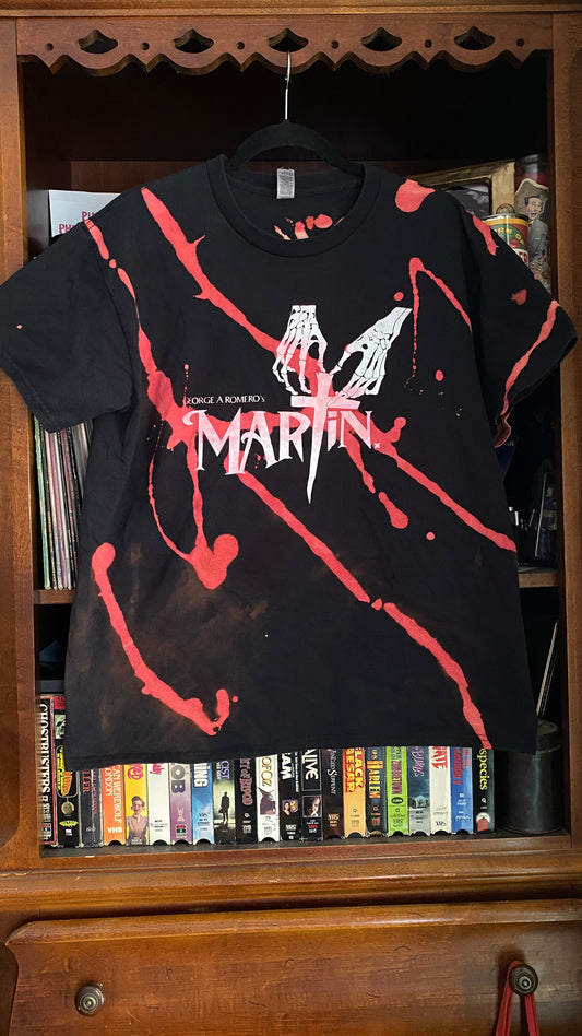 Blood Splatter Martin Shirt L