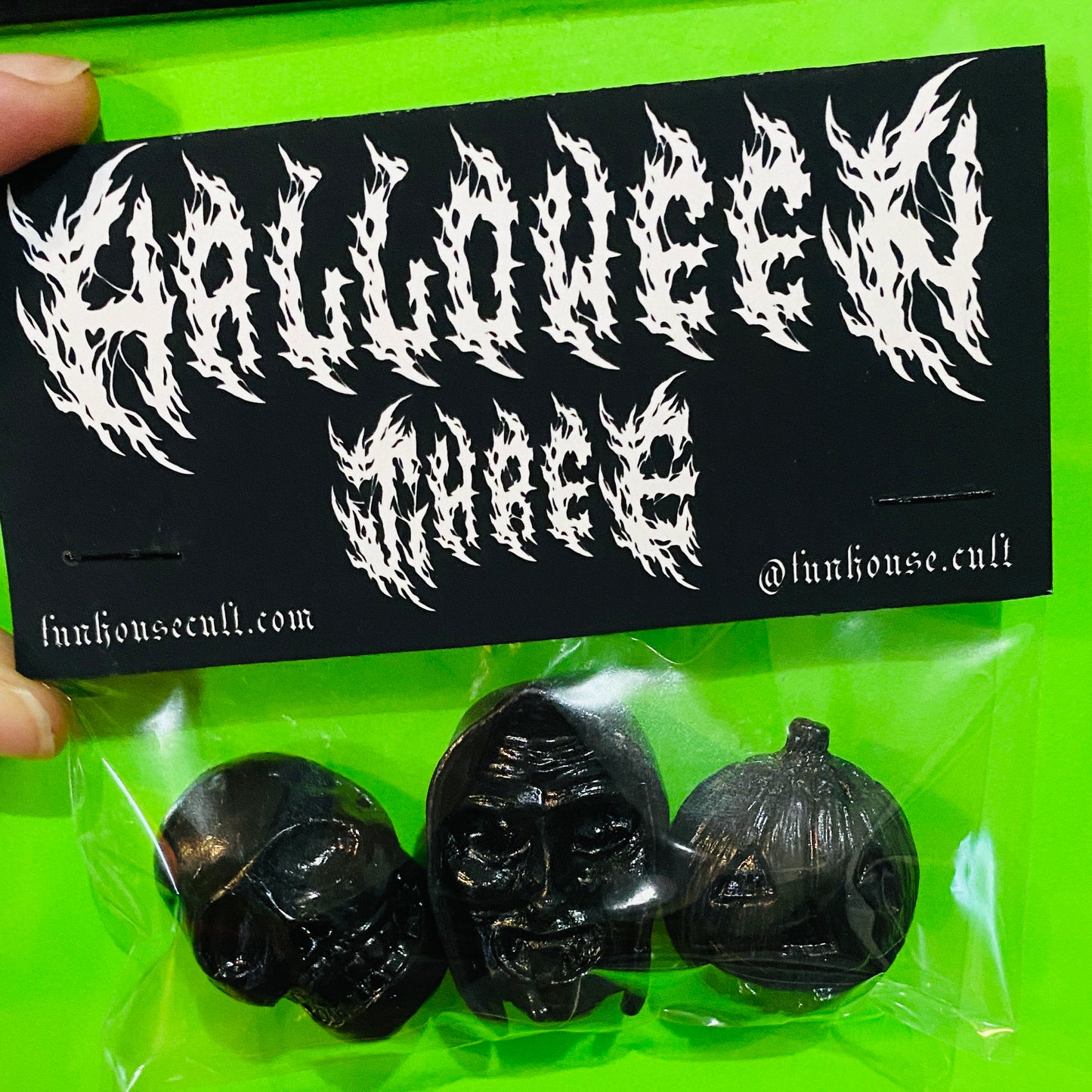 Halloween III black metal collectible toy