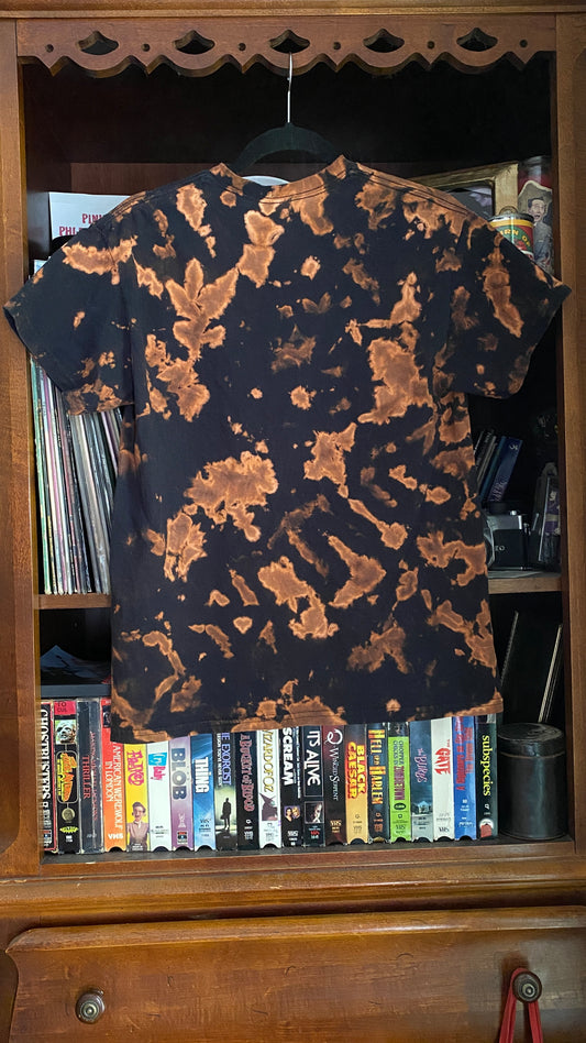 Return of the Living Dead Part II bleach dye shirt M