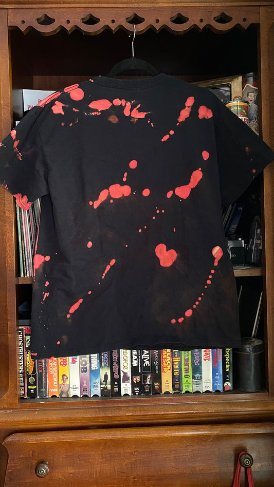 Blood Splatter Martin Shirt L